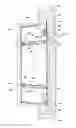 Fig. 01 - LED sconce light fixture apparatus