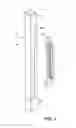 Fig. 04 - LED sconce light fixture apparatus