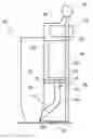 Fig. 01 - Fluidized bed boiler with a support construction for a particle separator