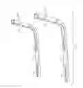 Fig. 10 - Wall mount bracket for outdoor equipment