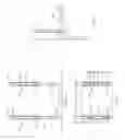 Fig. 15 - Wall mount bracket for outdoor equipment