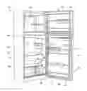Fig. 01 - Universal fixing system for a range of modular refrigerator components