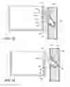 Fig. 10 - Universal fixing system for a range of modular refrigerator components