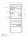 Fig. 17 - Universal fixing system for a range of modular refrigerator components