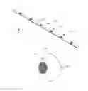 Fig. 02 - LED lighting array system for illuminating a display case