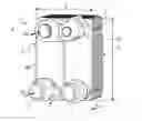 Fig. 01 - CONNECTION MODULE, HEAT EXCHANGER, AND CORRESPONDING HEAT-EXCHANGING ASSEMBLY