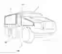 Fig. 01 - Thermal camouflage device and vehicle comprising such a device