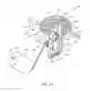 Fig. 13 - Liquid level transducer with pivoting and linear motion