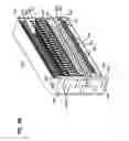 Fig. 43 - Rack and chassis for fiber optic sliding adapter modules