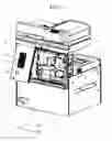 Fig. 10 - Image forming apparatus composing one face of exterior cover by partly overlapping cover boards
