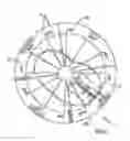 Fig. 02 - Timepiece comprising a device for displaying the equation of time
