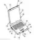 Fig. 01 - Protective cover for laptop computers