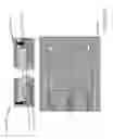Fig. 25 - Electron microscope sample holder for forming a gas or liquid cell with two semiconductor devices