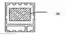 Fig. 01 - Semiconductor package with adhesive material pre-printed on the lead frame and chip, and its manufacturing method