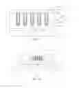 Fig. 15 - Nanostructure semiconductor light emitting device having rod and capping layers of differing heights