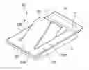 Fig. 01 - Contact having a spring portion joined to a second spring portion having a convex shaped bent fulcrum portion