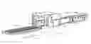 Fig. 01 - OPTICAL TRANSCEIVER MODULE AND ASSEMBLY HAVING A LATCHING/DELATCHING MECHANISM THAT WORKS WITH SYMMETRIC AND ASYMMETRIC CAGE LATCHES