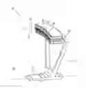 Fig. 01 - Electric machine having rotor with slanted permanent magnets