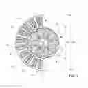 Fig. 02 - Synchronous electric motor with permanent magnets