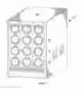 Fig. 11 - DOUBLE-ANGLED FACEPLATE FOR AIR FLOW SYSTEM