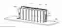 Fig. 01 - HOT-SWAPPABLE SERVER WITH COOLING LINE ASSEMBLY