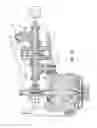Fig. 13 - Row unit for a seeding machine with dual seed meters