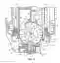 Fig. 12 - Row unit for a seeding machine with dual seed meters