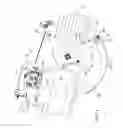 Fig. 02 - Light weight needle construction for delivering twine in a large square baler