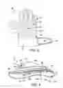 Fig. 03 - Glove with hook-and-loop fastener having plural hook and/or loop sections