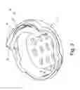 Fig. 04 - Anti-release protective helmet, in particular for sporting use