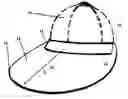Fig. 01 - Visor adapted for helmet or head engagement
