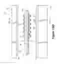 Fig. 20 - Method of manufacturing a contoured fluid-filled chamber with a tensile member