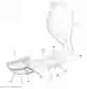 Fig. 01 - Device for quickly mounting a back rest on a mechanism for office chairs