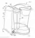 Fig. 01 - Docking station for a beverage dispenser having a reservoir
