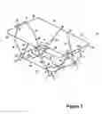 Fig. 02 - Compactly stackable wire chafing stand