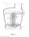 Fig. 04 - Food processing device with an externally operated adjustment mechanism