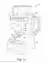 Fig. 12 - Food processing device with an externally operated adjustment mechanism