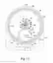 Fig. 16 - Food processing device with an externally operated adjustment mechanism