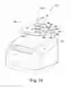 Fig. 17 - Food processing device with an externally operated adjustment mechanism
