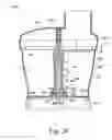 Fig. 20 - Food processing device with an externally operated adjustment mechanism