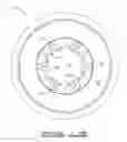 Fig. 14 - Adapter plate for a rotary floor scrubbing machine