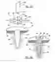 Fig. 11 - Flexible planar member for tissue fixation