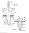 Fig. 13 - Flexible planar member for tissue fixation