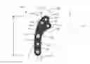 Fig. 01 - Osteotomy plate for long bones