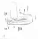 Fig. 16 - Notched apparatus for guidance of an insertable instrument along an axis during spinal surgery