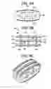 Fig. 20 - Composite vertebral spacers and instrument