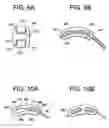 Fig. 21 - Composite vertebral spacers and instrument