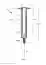 Fig. 09 - Piston for use a syringe with specific dimensional ratio of a sealing structure