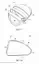 Fig. 10 - Golf club head with flexure