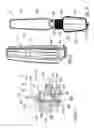Fig. 11 - Hollow filter element of a filter for filtering fluid, filter, filter housing, and seal of a hollow filter element
